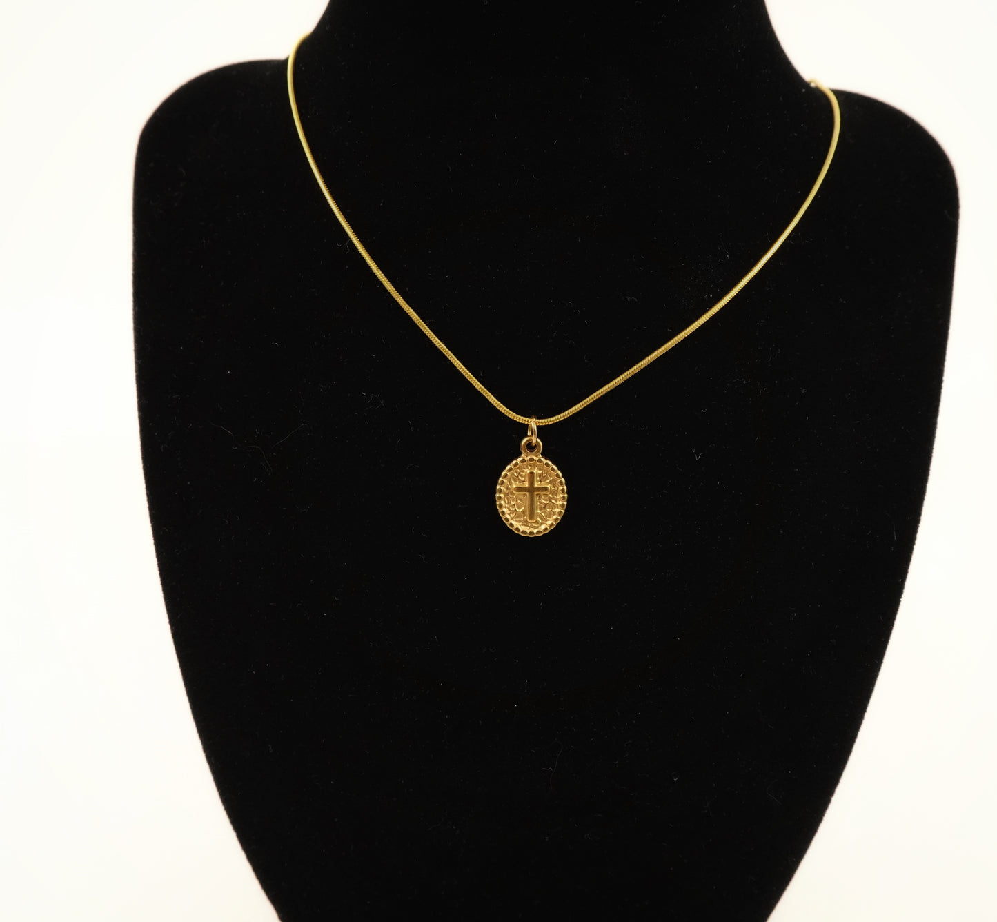 Golden Cross Necklace